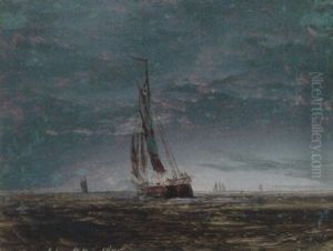 Nattestemning Pa Havet Nattestemning Pa Havet