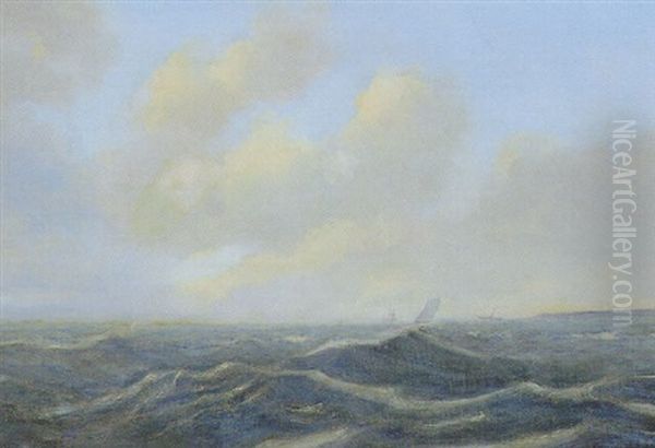 Marine Med Enkelte Skibe I Oprort Hav - view 1