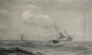 Marine by Daniel Hermann Anton Melbye