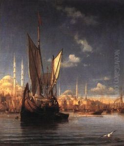 Parti Fra Istanbul by Daniel Hermann Anton Melbye