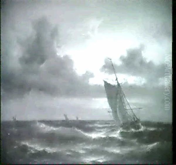 Marine Med Fiskerbade, Aften - view 1