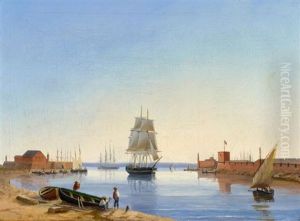 Im Hafen Von Havanna by Fritz Siegfried George Melbye