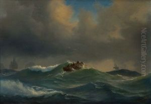 The Rescue by Vilhelm Melbye