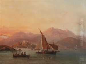 Faestningen Solabrena, Andalusien by Vilhelm Melbye