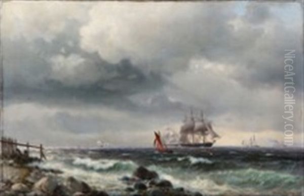A Stormy Day At The Coast - view 1