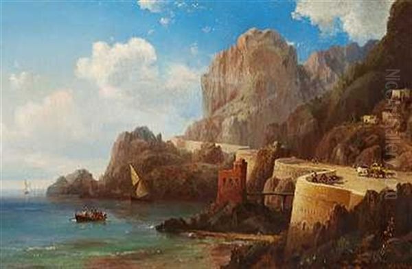 Parti Fra Italien Med Klipperig Kyst - view 1