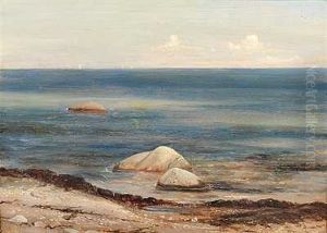Store Sten I Strandkanten Ved Aalsgaarde