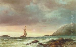 Christianiafjord, Eftermiddagsbelysning by Vilhelm Melbye