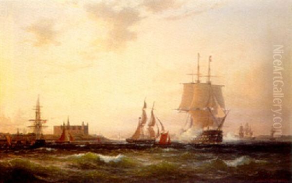 Sea Battle Outside Kronborg - view 1