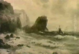A Coastal Scene A Coastal Scene