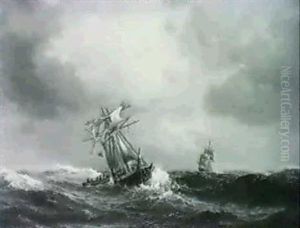 The Rescue Party by Vilhelm Melbye