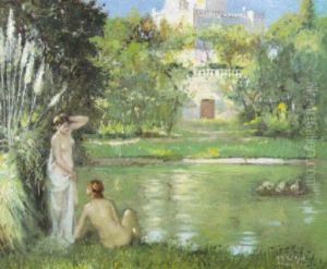 La Baignade by Franz Melchers