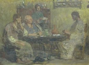 A Study For The Supper At Emmaus A Study For The Supper At Emmaus
