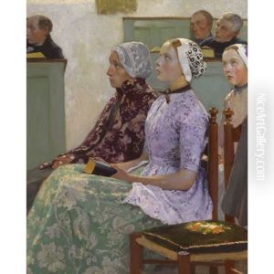 Sunday Mass by Gari Julius Melchers