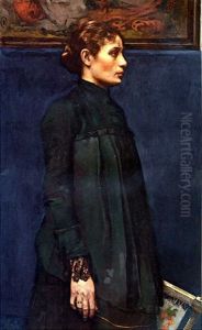 Portrait Of Mrs. H (mrs. George Hitchcock) Portrait Of Mrs. H (mrs. George Hitchcock)