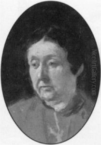 Portrait Of A Woman by Gari Julius Melchers