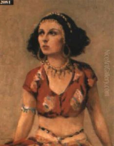 Gypsy Girl by Gari Julius Melchers