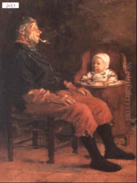 Portrait Of A Gentleman Seated - view 1