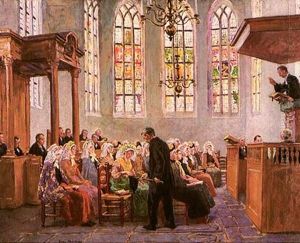 The Offertory (interior Of A Church) The Offertory (interior Of A Church)