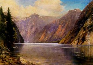 Le Lac by Adolf Melchert
