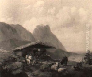 Auf Der Alm by Wilhelm Melchior