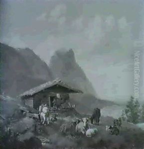 Auf Der Alm by Wilhelm Melchior