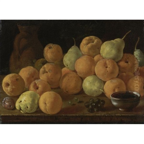 Still Life With Peaches, Pears And Grapes - view 1