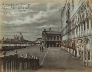 Lot Of Five Views Of Venice. by Pietro Bertoja