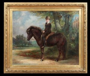 The Young Master And His Shetland Pony