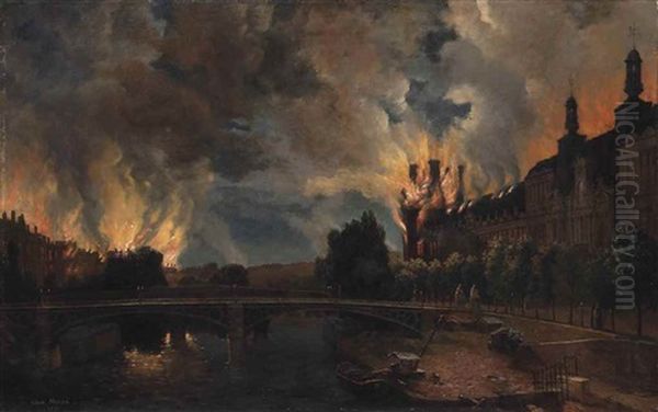 L'incendie Des Tuilleries - view 1