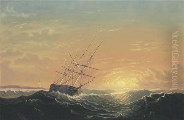 Ship At Sea - view 1