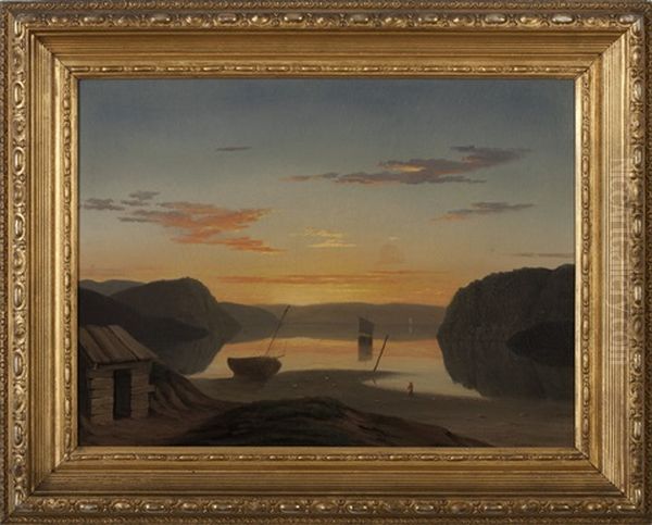 Fanciful View Of Mount Desert And The Entrance To Somes Sound - view 1
