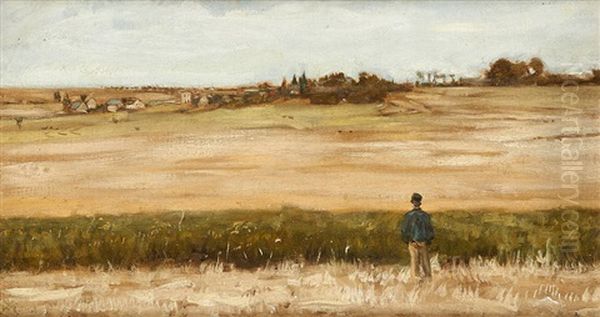 Personnage Au Bord Des Champs - view 1