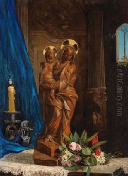 Vierge A L'enfant - view 1