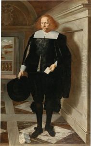 Portrait Of Coriolano Orsucci by Charles Mellin