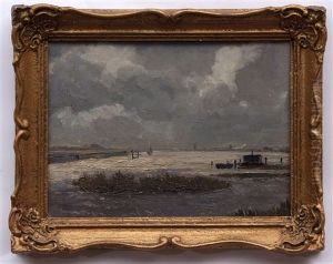 Breydon Water by Campbell A. Mellon