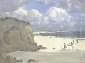 Beach View From Hopton Sands Looking To Gorleston