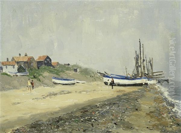 Kessingland, Misty Morning, Early June - view 1