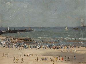 Afternoon August, Gorleston - Veiled Sunshine Sketch