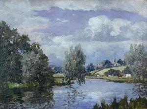 Clouds Overhead, Weston On Trent, Derbyshire by Campbell A. Mellon