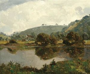 Landscape Near Symond Yat by Campbell A. Mellon
