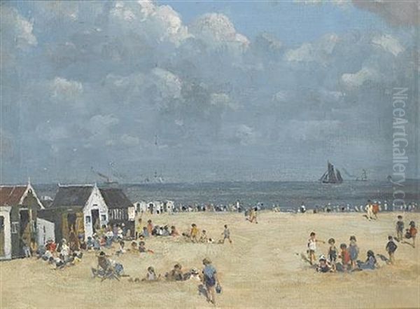 Beach At Gorleston - view 1
