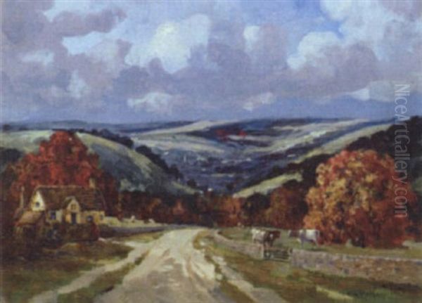 The Stroud Valley Late October - view 1