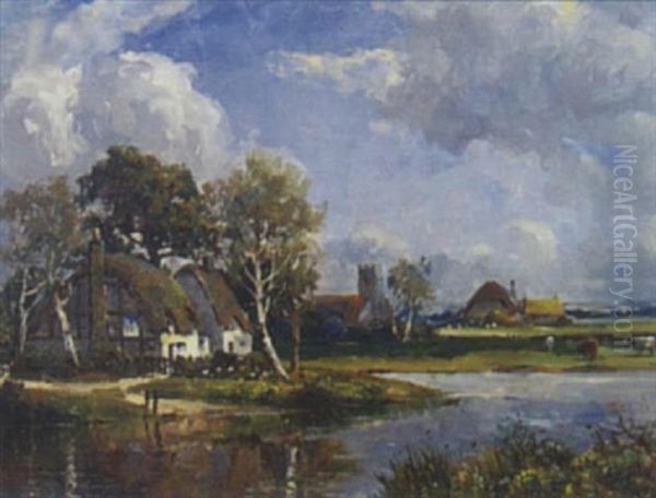 Village By A River - view 1
