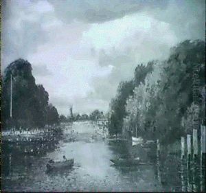 A Regatta by Campbell A. Mellon