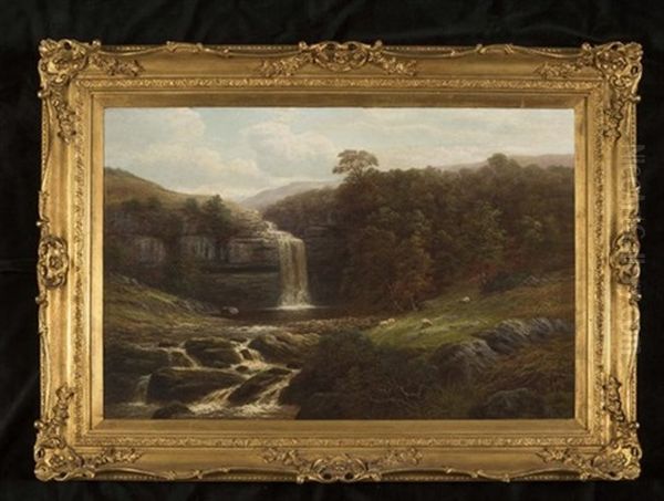 High Force Waterfall, Cumbria - view 1