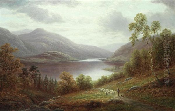 Thirlmere From The Hills, Cumberland - view 1
