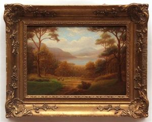 A Peep Of Ullswater From The Hills, Westmorland