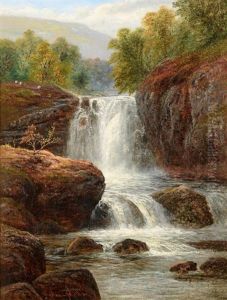 Fall Near Keswick, Cumberland Fall Near Keswick, Cumberland
