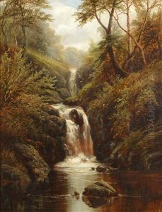 Waterfall Scene Waterfall Scene